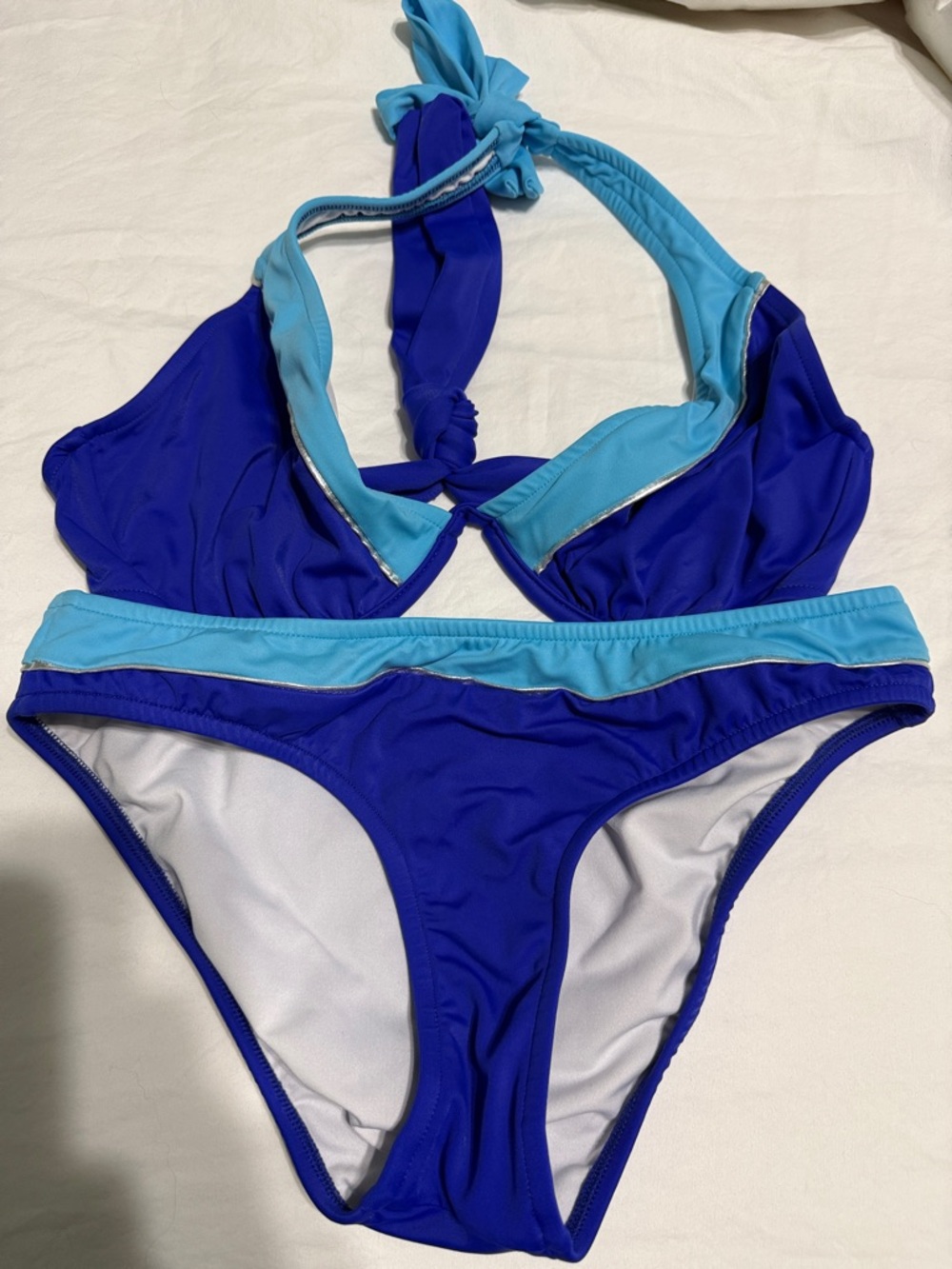 VENUS Blue & Light Blue Two-Piece Bikini